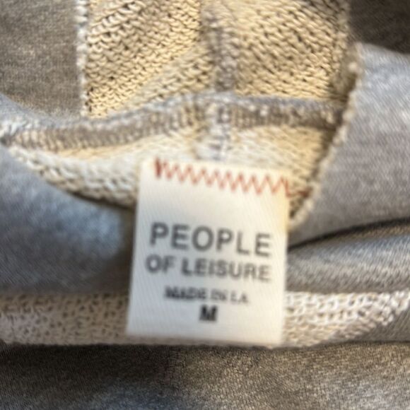People of Leisure Women’s Grey Hooded Sweatshirt - Picture 6 of 8